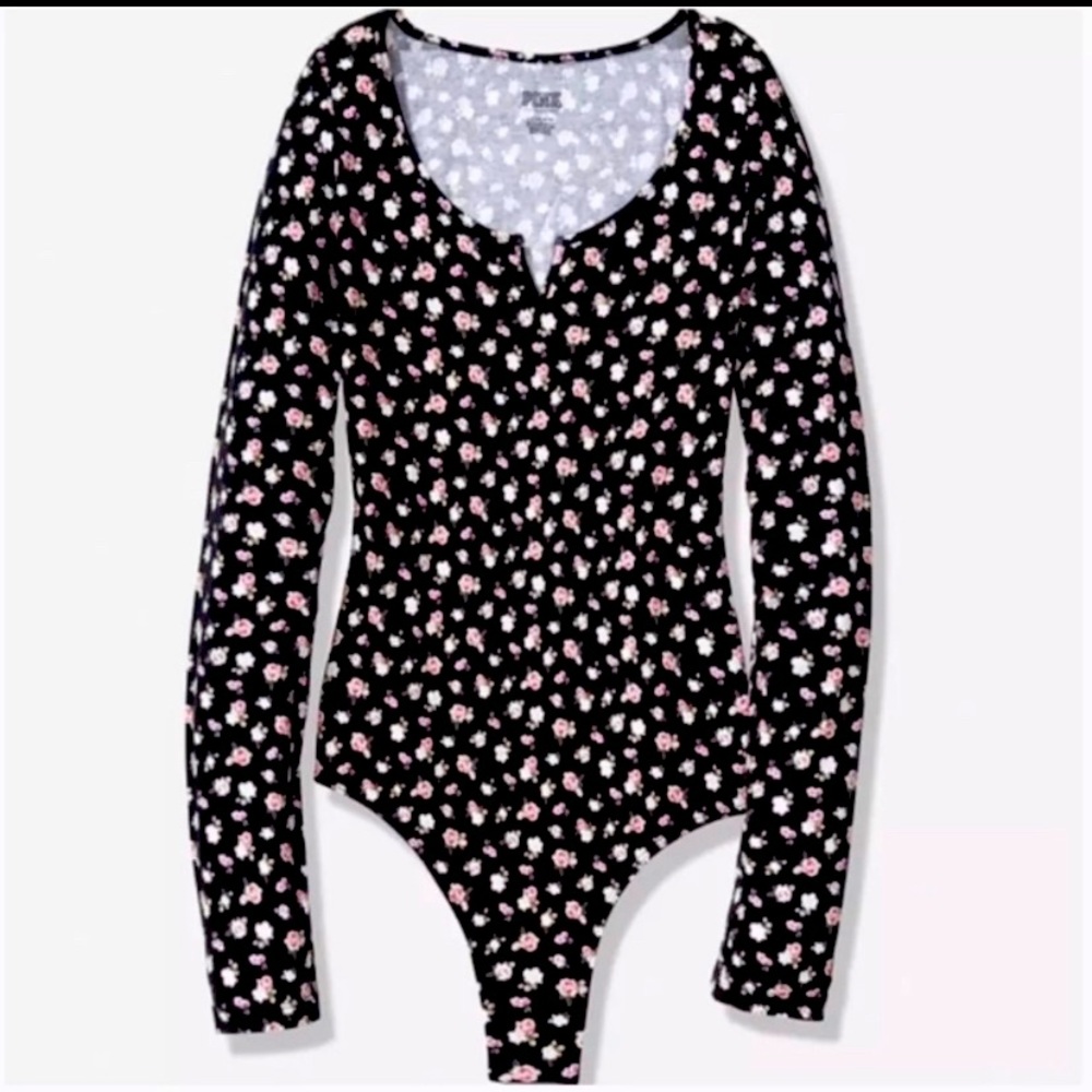 NWT Victoria’s Secret PINK Bodysuit - M